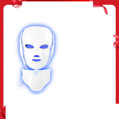 LED Face Mask UK - 7 Colour Light Therapy Device for Wrinkles, Acne & Collagen Boost