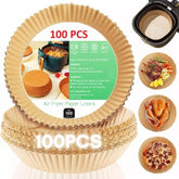 Round Disposable Non-Stick Air Fryer Steamer Paper Liner Parchment Baking