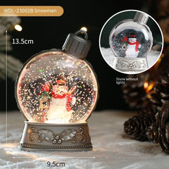Light Up Snow Globes: Musical & LED