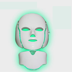 LED Face Mask UK - 7 Colour Light Therapy Device for Wrinkles, Acne & Collagen Boost