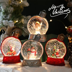 Light Up Snow Globes