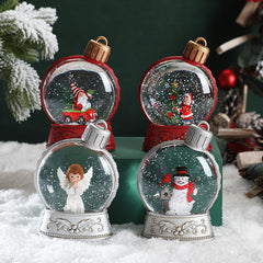 Light Up Snow Globes: Musical & LED