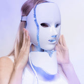 LED Face Mask UK - 7 Colour Light Therapy Device for Wrinkles, Acne & Collagen Boost
