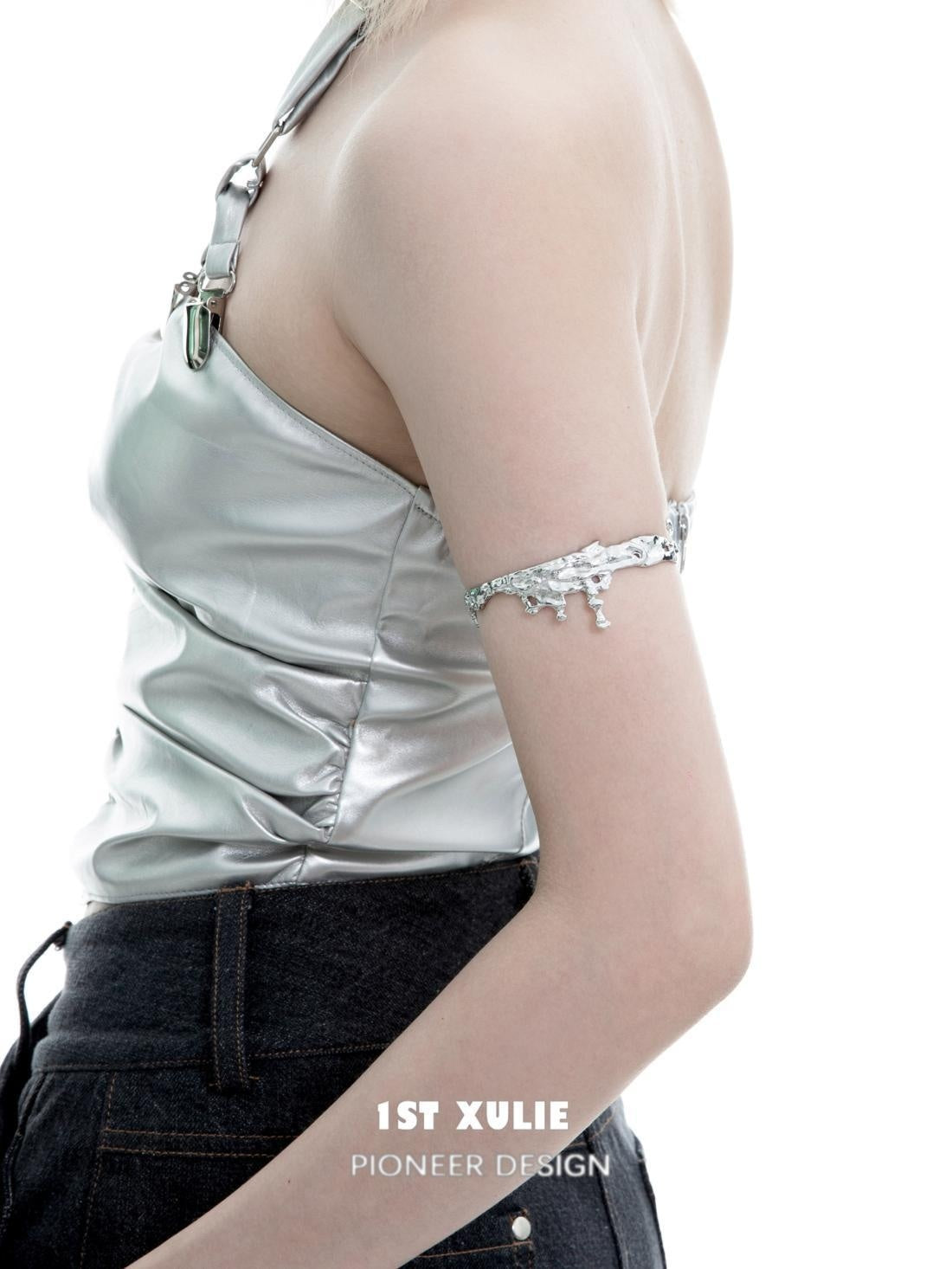 Detachable Armband Liquid Metal Bracelet