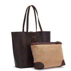 Women Genuine Leather Handbag Crazy Horse Leather Clutch Tote Bags Designer