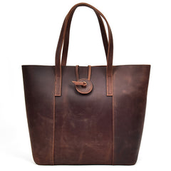 Women Genuine Leather Handbag Crazy Horse Leather Clutch Tote Bags Designer
