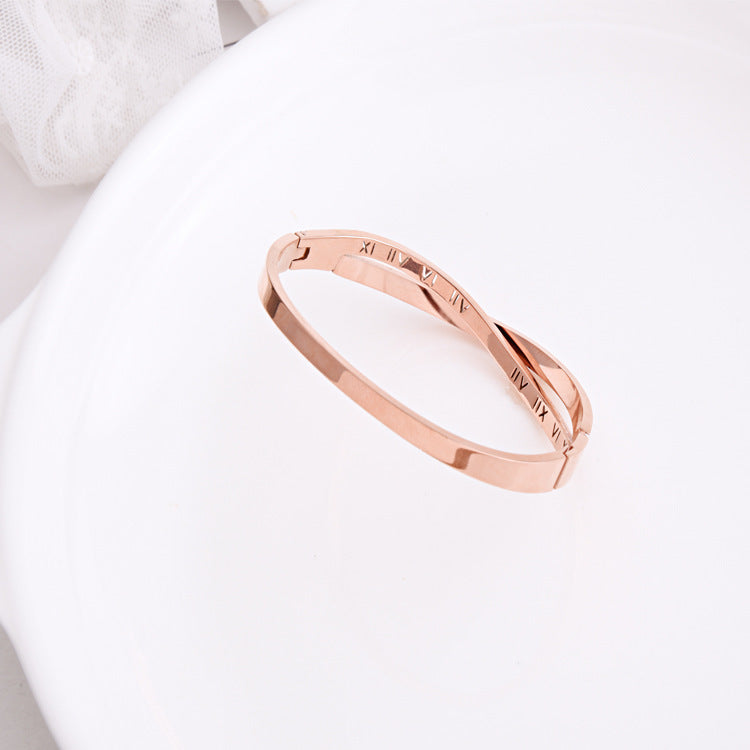 Women's Hot Style Roman Word  Bracelet