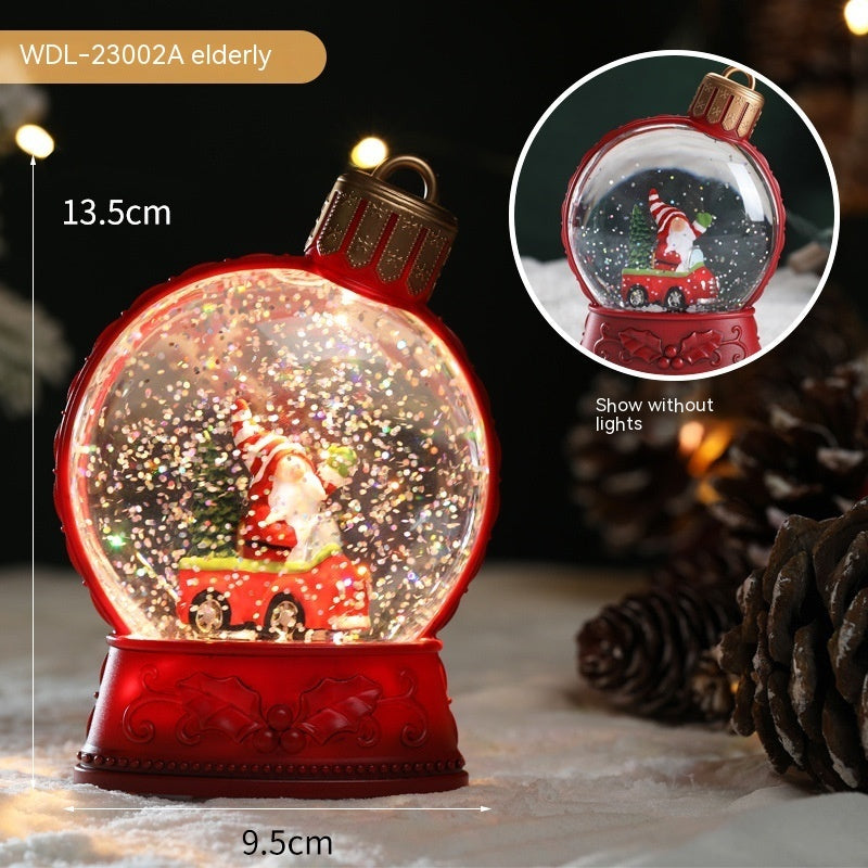 Light Up Snow Globes: Musical & LED