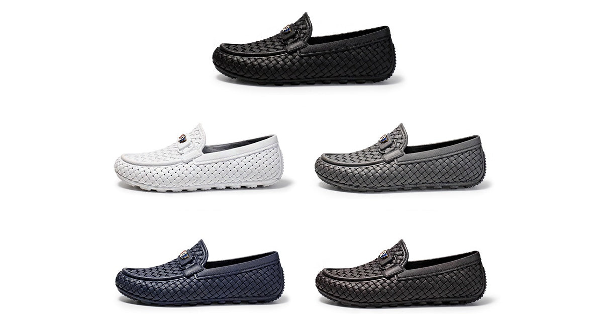 Breathable flat bean shoes