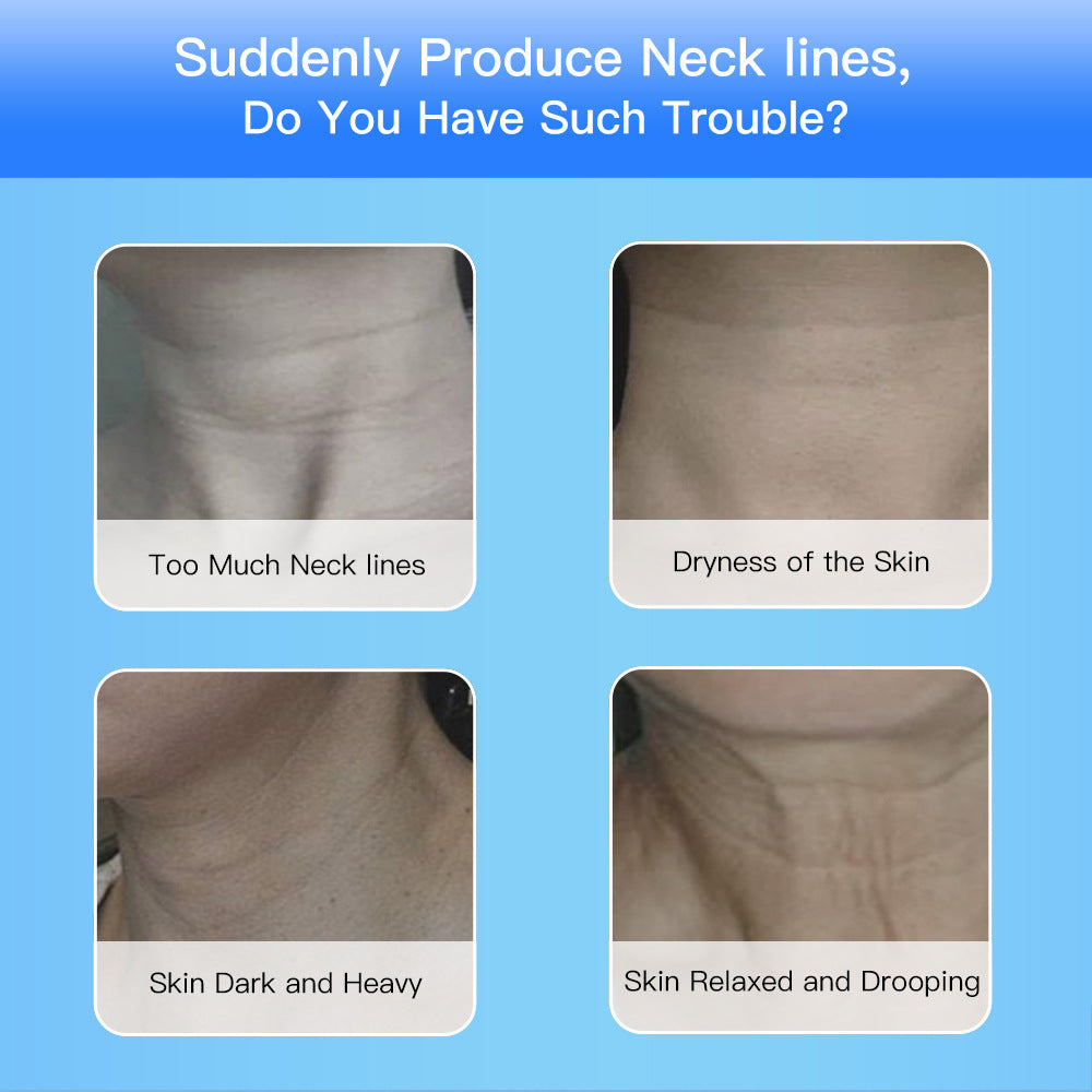 EMS Microcurrent Neck Face Beauty Device With 3 Colors LED Photon Therapy Skin Tighten